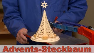 AdventsSteckbaum mit Teelichtern  Hegner TV  Folge 9 [upl. by Buderus]