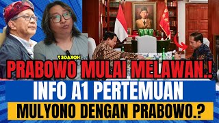 TERBONGKAR PRABOWO MULAI MELAWAN INFO A1 PERTEMUAN JOKOWI DENGAN PRABOWO [upl. by Honorine877]