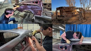 Part 2 1967 Shelby Mustang GT500 Restoration quotSheetmetal is the car The body is everythingquot [upl. by Moria209]