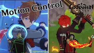 Play Motion Control on Genshin Impact  Nulsion [upl. by Tegdirb86]