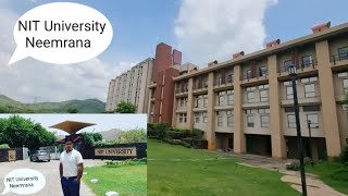 NIT University campus Neemrana Alwar Rajasthan India Mystery दिनांक 682022 [upl. by Creamer]