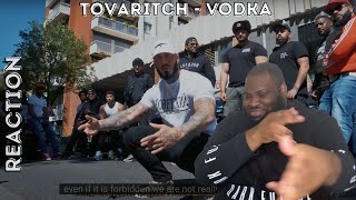 Tovaritch  VODKA Clip Officiel UK REACTION  REACTING TO RUSSIANFRENCH DRILL [upl. by Fronia440]