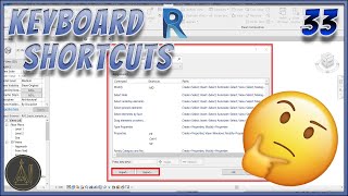 Keyboard Shortcuts in Revit hotkeys  Revit Tutorial [upl. by Alexandria]