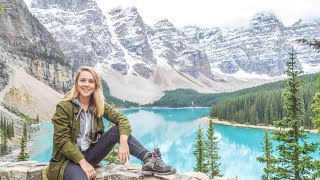 MORAINE LAKE IS FAR MORE BEAUTIFUL THAN LAKE LOUISE [upl. by Alyhc]