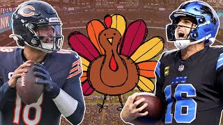 Bears VS Lions Turkey Bowl Preview Will the Bears Eat [upl. by Acira]