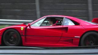 Ferrari F40 Acceleration Tunnel  Rev HD [upl. by Ile944]