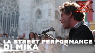 La street performance di Mika [upl. by Hermon]