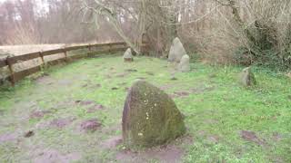 Menhir Anlage Roßdorf Hügelgräber und Zwieselbäume [upl. by Levesque896]