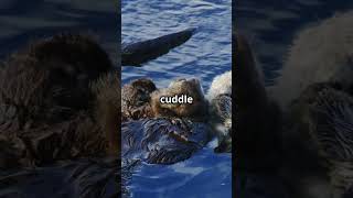 Sea Otters Holding Hands The Cutest Raft [upl. by Dareg]