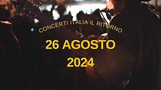 Rai brookhaven  Concerti italia IL RITORNO  Festival della musica italiana  Puntata 1 [upl. by Lleze814]