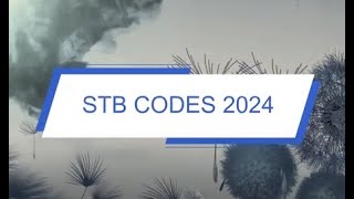 STB EMU New Codes 20242025 stb stbcode iptv iptvsmater [upl. by Yreffeg]