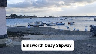 UK Slipway 14 Emsworth Quay public slipway Hampshire [upl. by Gall48]