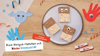 RiceKrispieMonster mit kinder Schokolade [upl. by Vitkun]