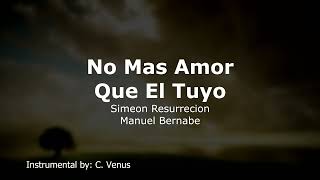 No Mas Amor Que El Tuyo once Instrumental [upl. by Abisha]