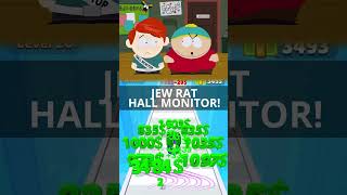 Cartman Becomes a HALLWAY MONITOR 😱🤣 southpark game shorts Season 10 Episode 10 [upl. by Zelikow]