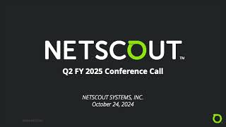 NetScout Systems NTCT Q2 2025 Earnings Presentation [upl. by Dnob]