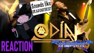 DragonForce Reaction Odín  Destripando La Historia Reacción  Herman Li [upl. by Derrej]