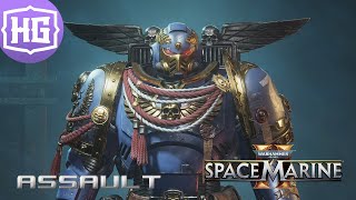 Warhammer 40000 Space Marine 2  Assault Class Gameplay [upl. by Animahs]