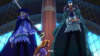 Aokiji amp Van Augur Vs Cracker and Kidnap Pudding English Sub [upl. by Navy]