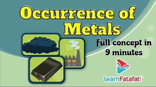 Class 10 Science Chapter 3 Metals and Non  metals  Occurrence of Metals [upl. by Rihaz]