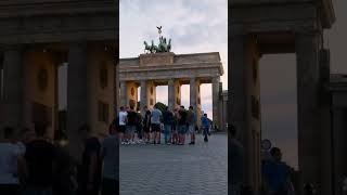 Brandenburg Gate Berlin 🇩🇪✨ brandenburggate berlin travelshorts [upl. by Sherj]