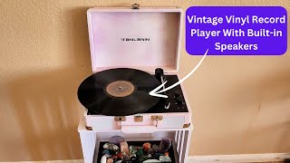 Vintage Vinyl Record Player  Play it or keep it as an Art [upl. by Nhguahs]