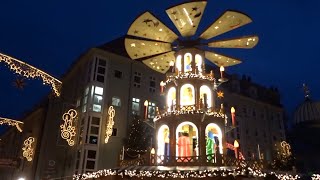 Richtig schön der Weihnachtsmarkt in Dresden [upl. by Phalan979]