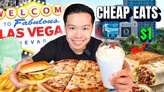 5 Best CHEAP EATS On The Las Vegas Strip To Try In 2024 [upl. by Agnimod]