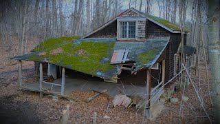 I bought an ABANDONED CABIN in the WOODS  Vacant for over a hundred years [upl. by Ydnik]