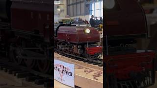 livesteam garratt locomotive at the national garden railway show [upl. by Mori]