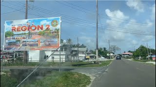 Family Road Trip up the Essequibo Coast to MainstayWhyaka [upl. by Lupien]