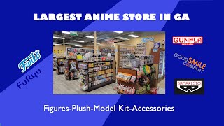 Tour of the Largest Anime Store in Georgia The quick version [upl. by Cinimmod]