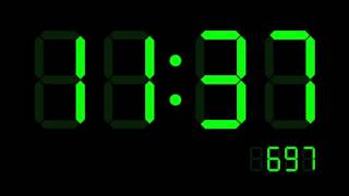 Ticking Digital Clock [upl. by Piegari]