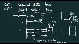 How to connect Seven Segment Multiplexed Display to a Microcontroller [upl. by Luann449]