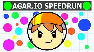 I SPEEDRAN Agario in 10 Minutes [upl. by Spear471]