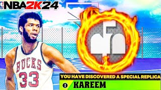 This Kareem AbdulJabbar Build Will Turn You To The Dark Side On NBA 2K24  Current Gen [upl. by Boffa]