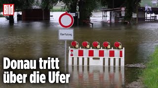 Hochwasser in SÜDDEUTSCHLAND Zahlreiche Gemeinden werden evakuiert [upl. by Siegler613]