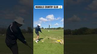 I love Hoakalei Country Club driving range lol 이게 잔디밥이여 [upl. by Dominic]