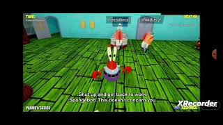 Krabs vs Plankton  AI Sponge Rehydrated Clip [upl. by Genesa800]