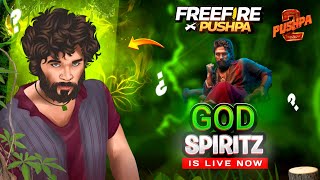 FREE FIRE ELITE🏆 GOD SPIRITz LIVE ON 💙 PLAY WITH SUBSCRIBERS freefiremax garenafreefire [upl. by Gilford]