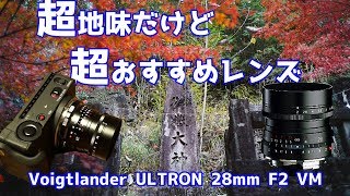 Voigtländer（フォクトレンダー） ULTRON（ウルトロン） 28mm F2をSIGMA fpで使う 超地味だけど超おすすめ！VoightLander [upl. by Naved]