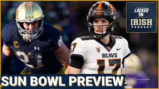 Notre Dame vs Oregon State Preview What’s at stake for the Irish in the Sun Bowl [upl. by Tenner]