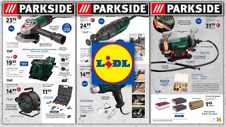 ARRIVAGE LIDL BRICOLAGE PARKSIDE  2 JANVIER 2023 [upl. by Ahsela]