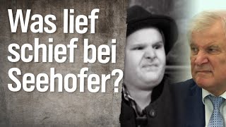 Was lief schief im Leben von Horst Seehofer  extra 3  NDR [upl. by Zehc]