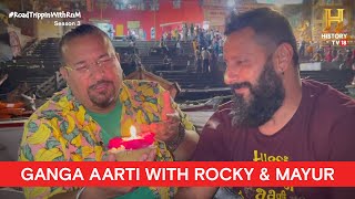 RoadTrippinwithRnM​ S3  Day 7  Vlog 7  Rocky Mayur  Kashi Ganga Aarti [upl. by Euqinna]