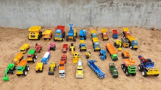 Cars Toys Playing for Kids  Construction Excavator Dump Loader Excavator for Children  Kid Cars [upl. by Aneleve]