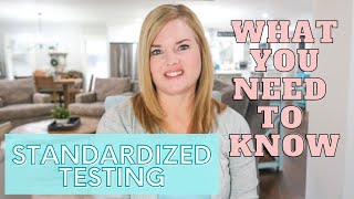 Standardized Testing in Homeschool What the Homeschool Mom Should Know About Standardized Testing [upl. by Osana]