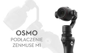 DJI Osmo  Podłączenie Zenmuse M1 PL DJI ARS [upl. by Walcoff]