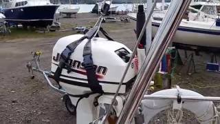 1987 Bayfield 32C Walkaround [upl. by Gittel]