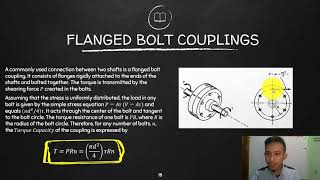 MECH 3Module 3Unit 2 Flanged Bolt Couplings [upl. by Baynebridge]